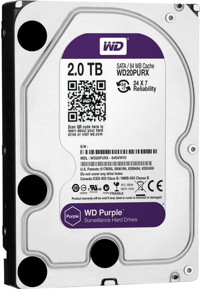 Amazon | （修理交换用）Western Digital WD パープル ハードディスク